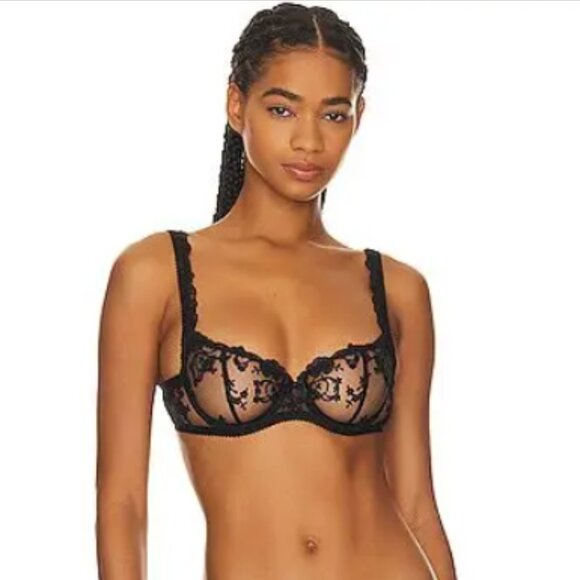 Brand New JOURNELLE Embroidered Balconette Bra - Picture 4 of 16